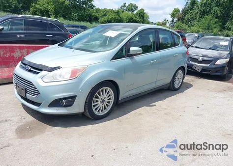 2014 Ford C-Max Hybrid Sel z USA, uszkodzony, nr VIN 1FADP5BU5EL511385